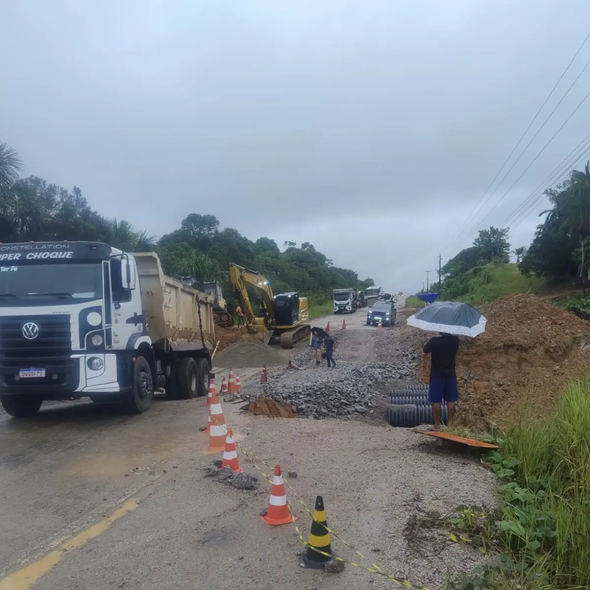 Dnit decreta situação de emergência em trecho da BR-364 no Acre