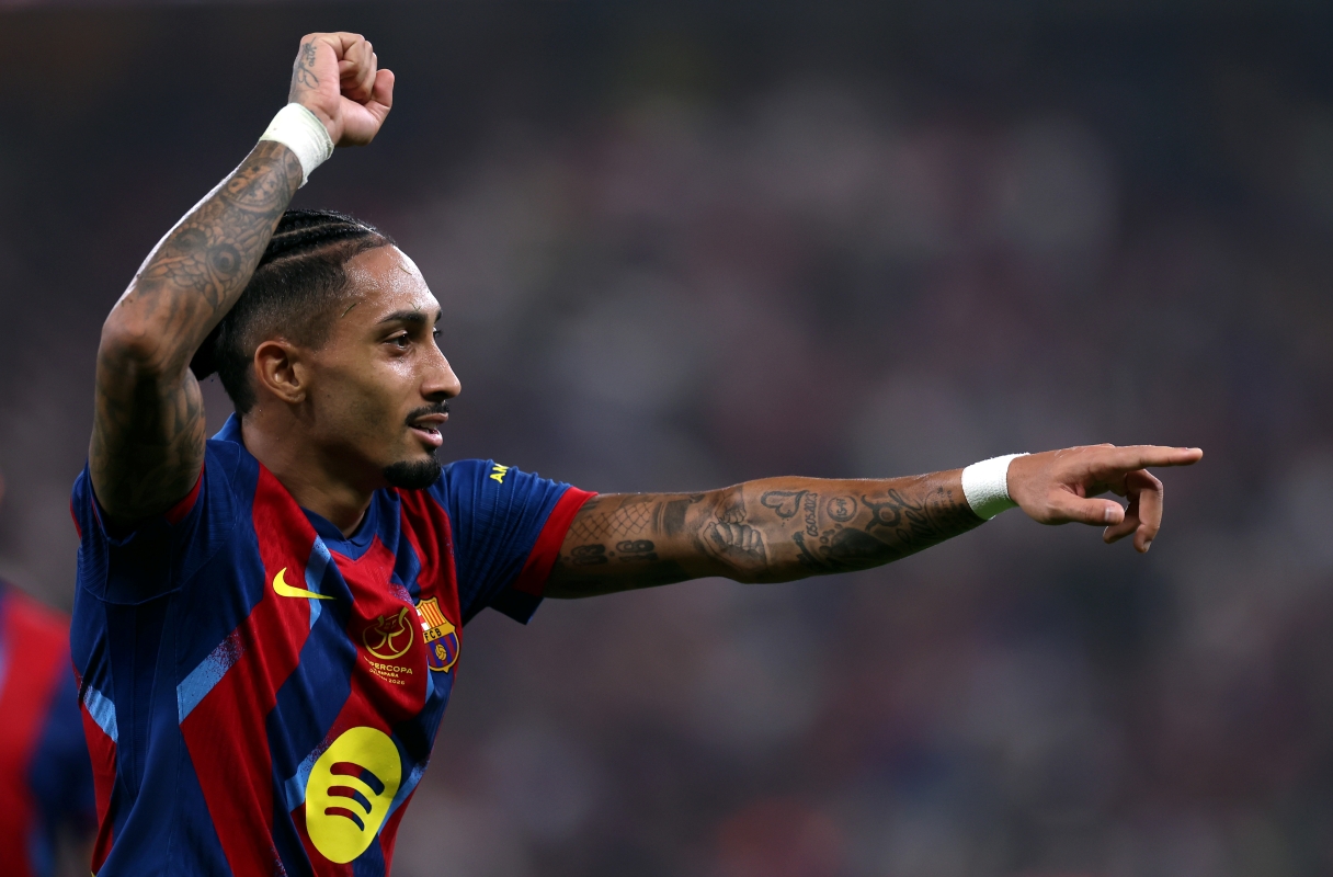 Barcelona pode ter retorno de Raphinha na Champions. Veja relacionados