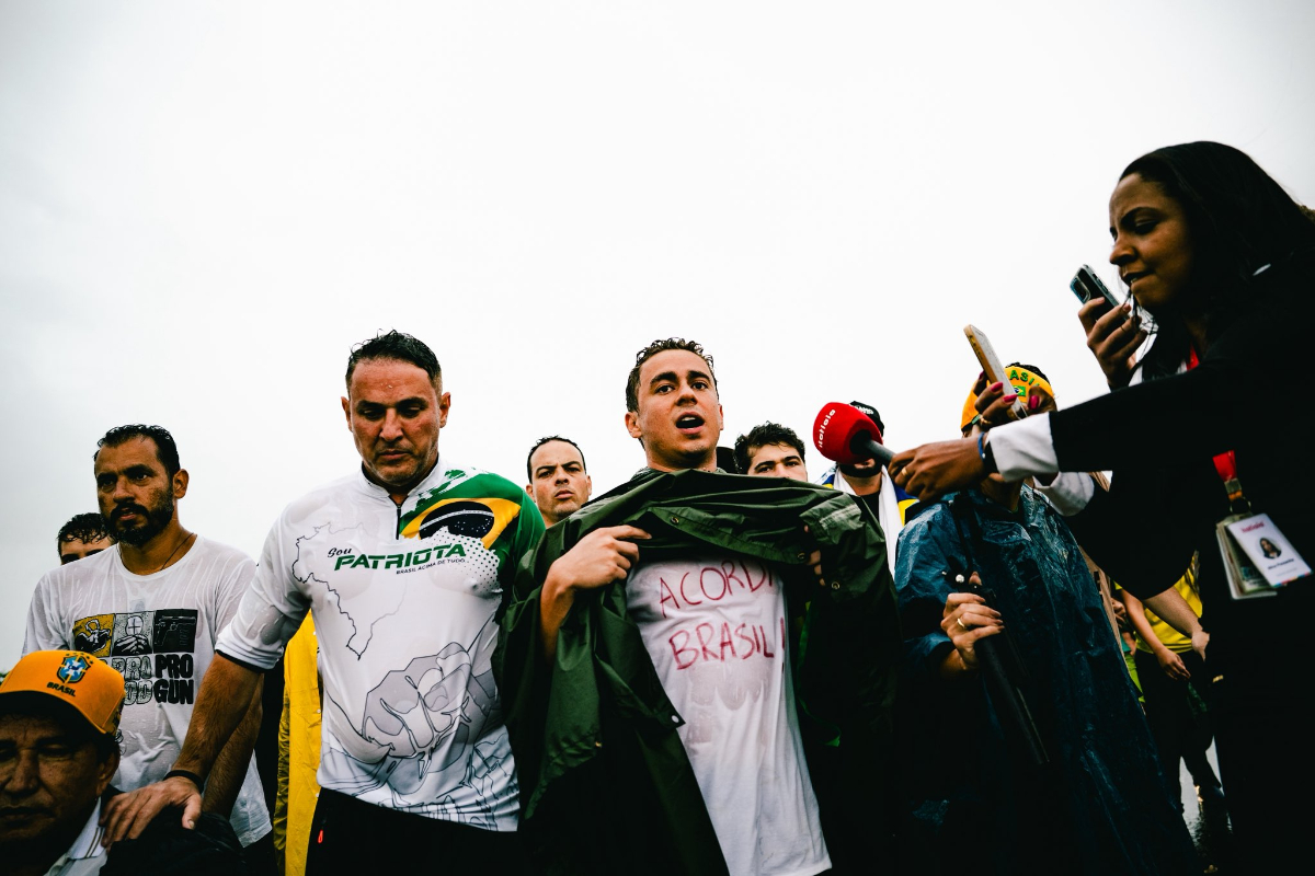 Nikolas define onde fará ato em Brasília após encerrar caminhada