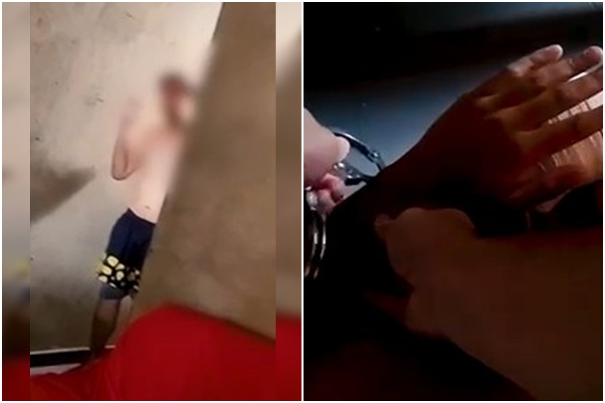 Prisão de assassino que emboscou jovem e o enterrou em cova é filmada. Veja vídeo