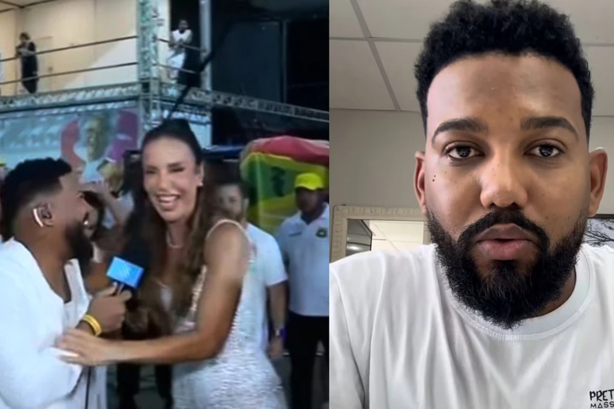 Repórter pede perdão após cuspir no rosto de Ivete Sangalo