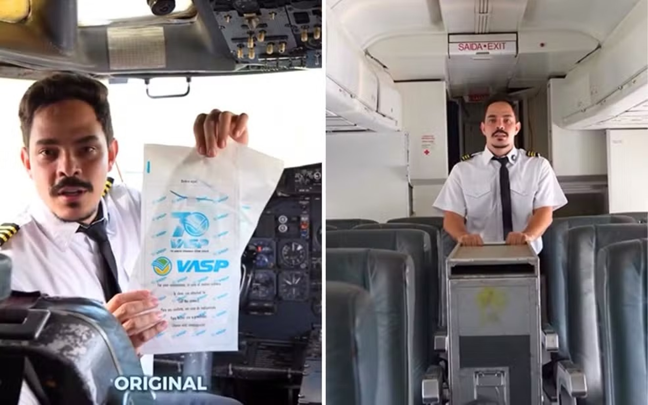 Médico viraliza com Boeing 737 "estacionado" em fazenda de Goiás. Veja o vídeo