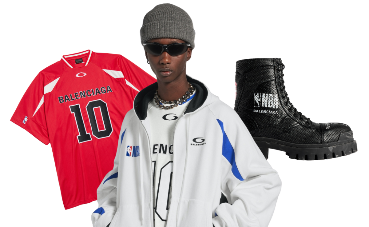 NBA x Balenciaga: collab une moda esportiva e luxo