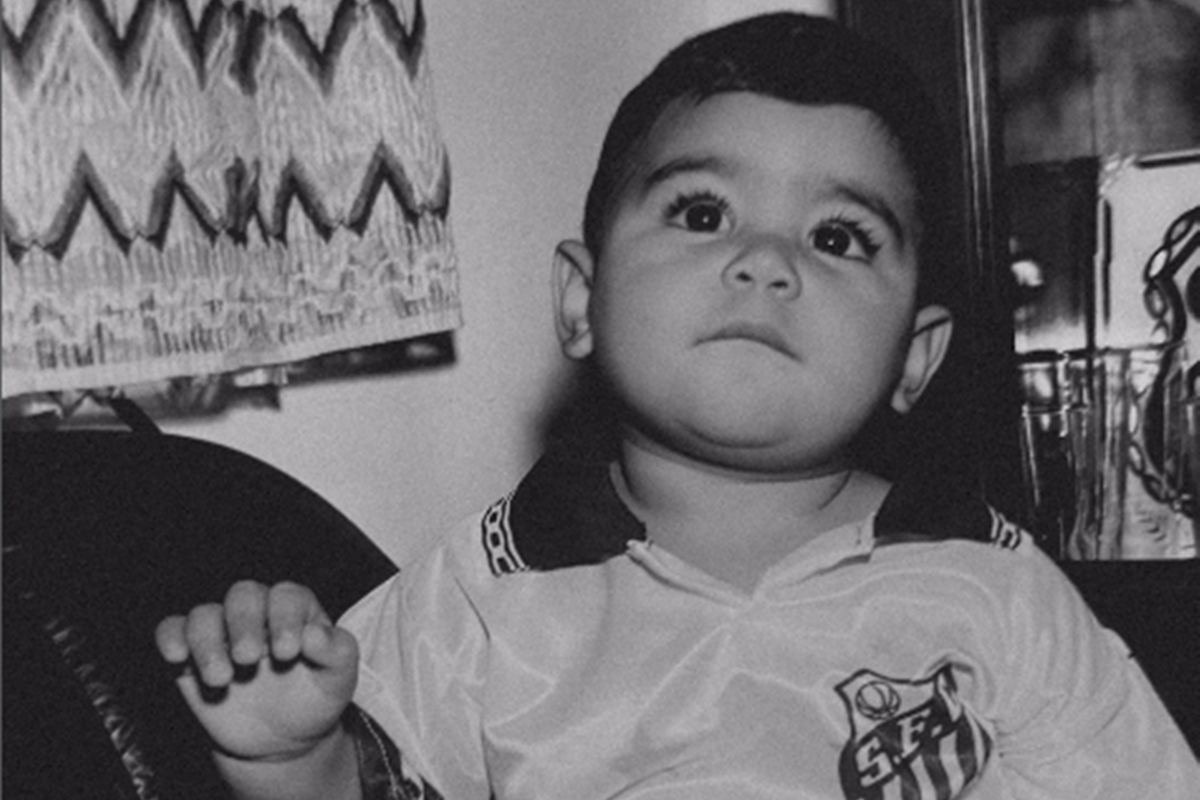 Gabigol faz publicação pela primeira vez como jogador do Santos