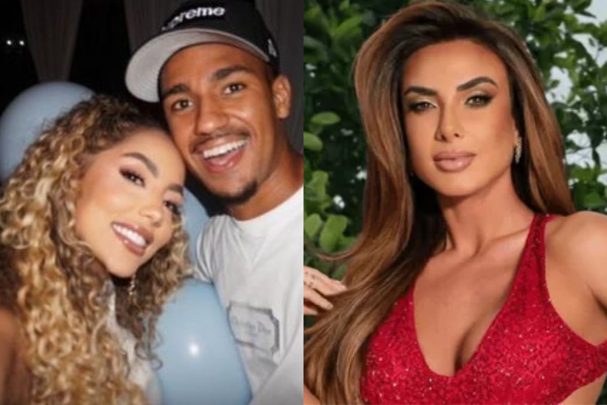 Influencer grávida de Samuel Lino cobrou explicações de Nicole Bahls