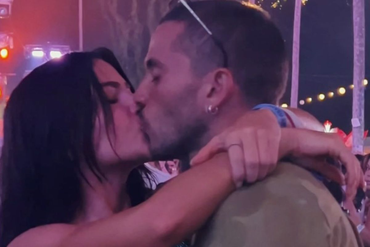 Jade Picon posta dando beijão em André Lamoglia e ator reage