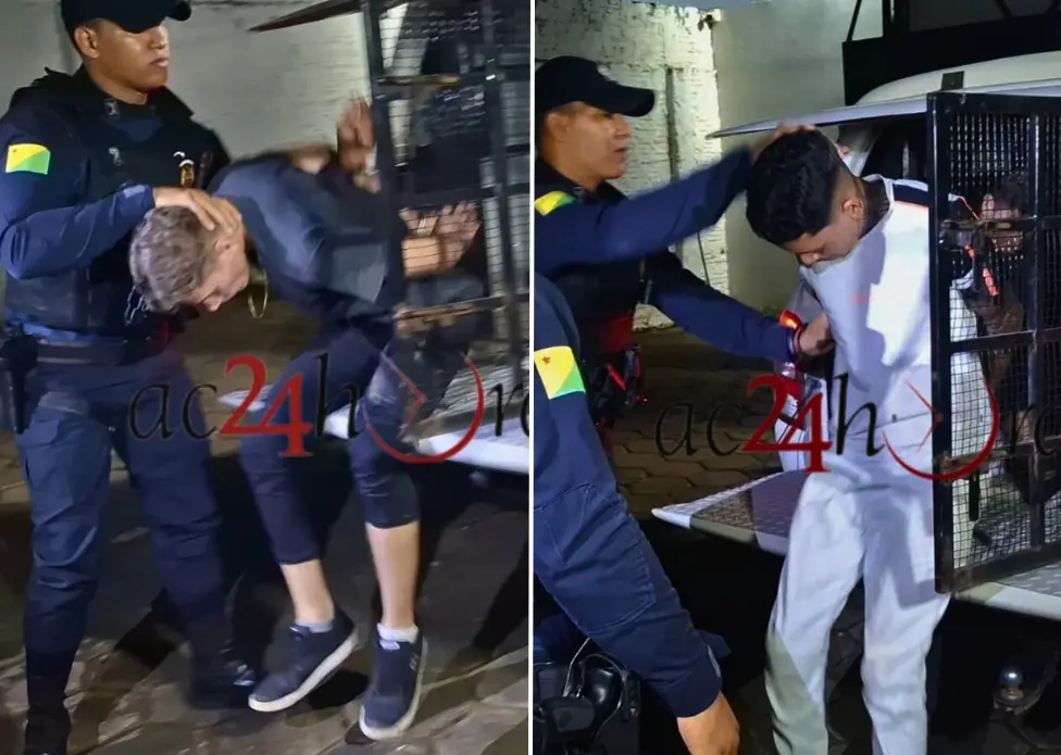 Dupla é presa após assalto a farmácia na Avenida Sobral, em Rio Branco