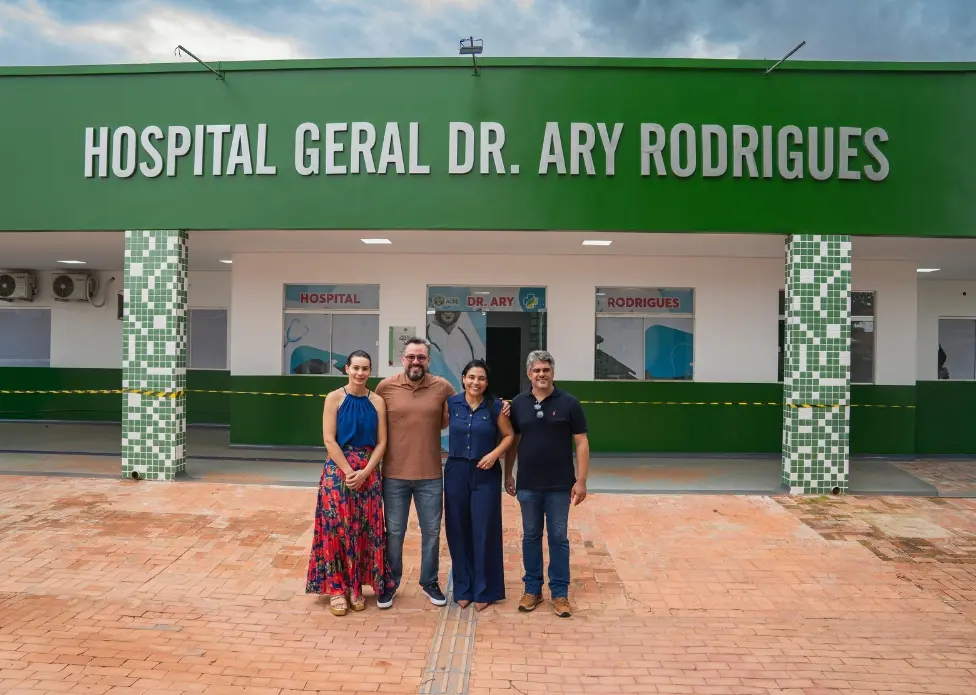 Com emenda de Alan Rick, hospital de Senador Guiomard é entregue revitalizado