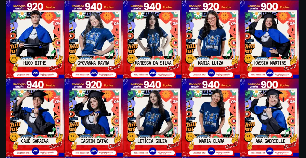 Colégio Meta lidera resultados do Enem no Acre e supera 40 alunos com notas acima de 900