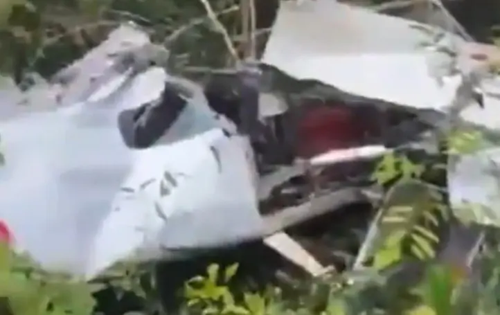 Vídeo mostra queda de avião em pista clandestina na zona rural de Manacapuru
