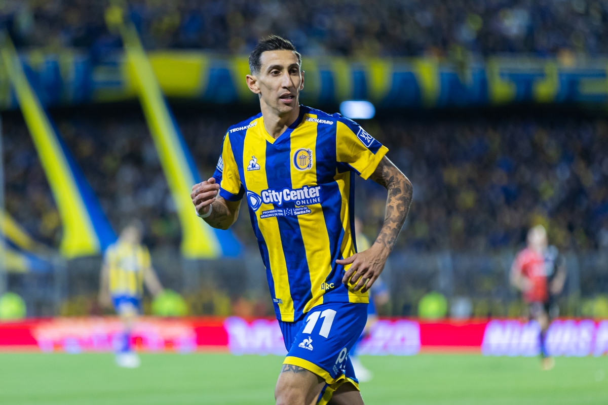Di María marca golaço em vitória do Rosario Central contra Racing