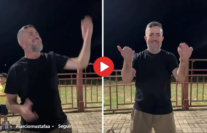 Desengonçado, líder de Bocalom na Câmara faz dancinha nas redes sociais