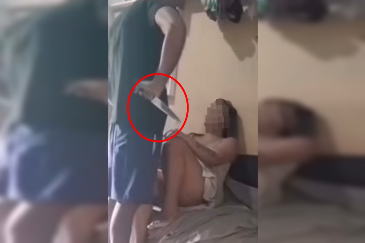 Pouco antes de matar filho, pai usou faca em discussão com mulher. Veja vídeo