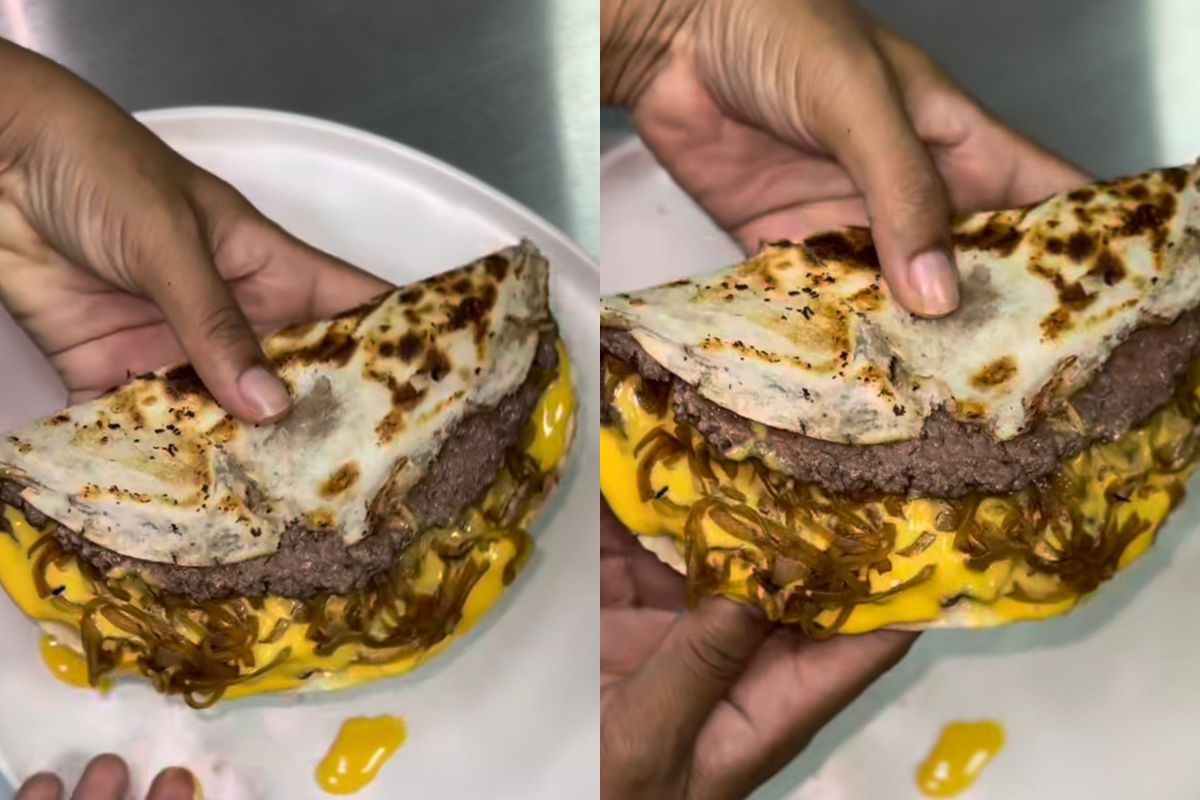 Rap10 com carne moída: receita proteica imita Cheddar McMelt