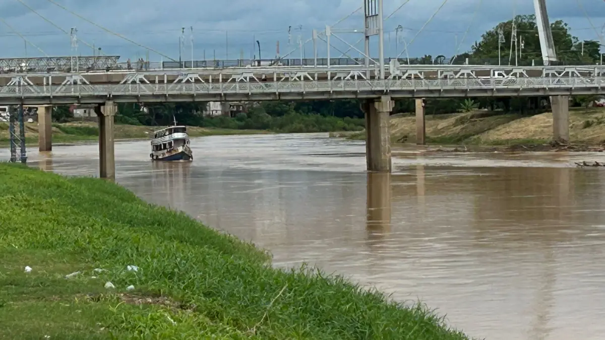 Rio Acre marca 9,89 metros nesta quinta e segue em vazante na capital