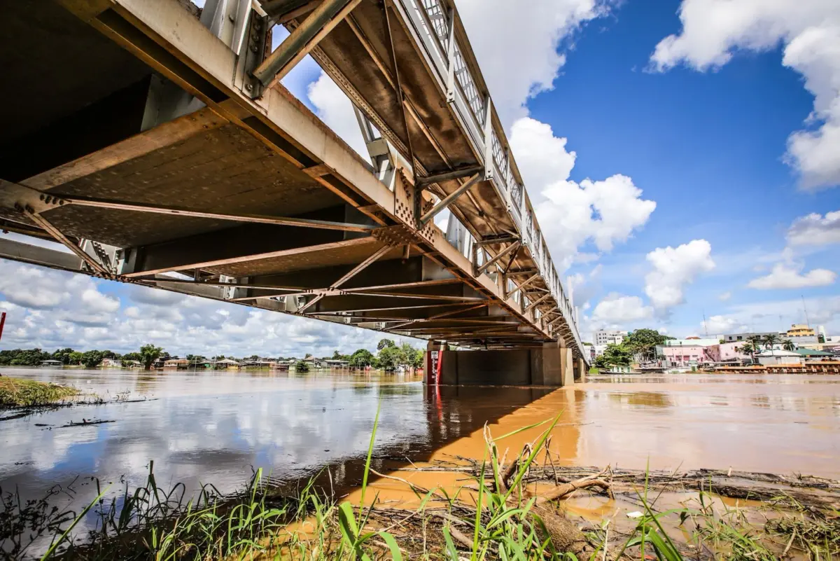 Nível do Rio Acre permanece abaixo da cota de alerta: 12,62 metros
