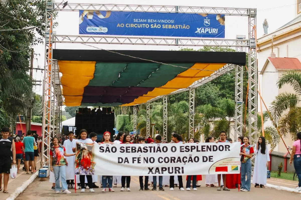 Prefeitura e Igreja apresentam programação integrada da Festa de São Sebastião em Xapuri