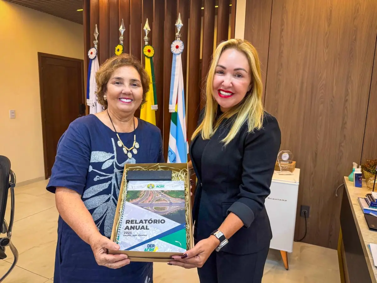 Deracre apresenta Relatório de 2025 ao TCE e presta contas sobre trabalho