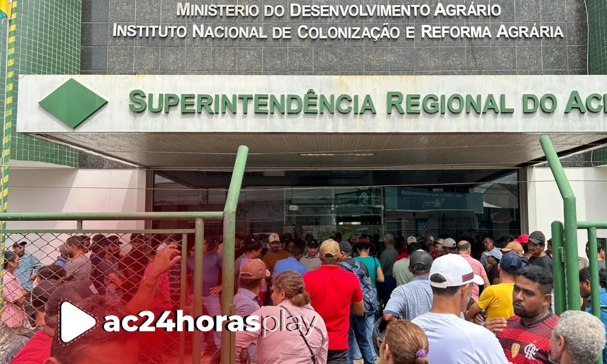 Produtores ocupam sede do Incra em Rio Branco contra reintegração de posse