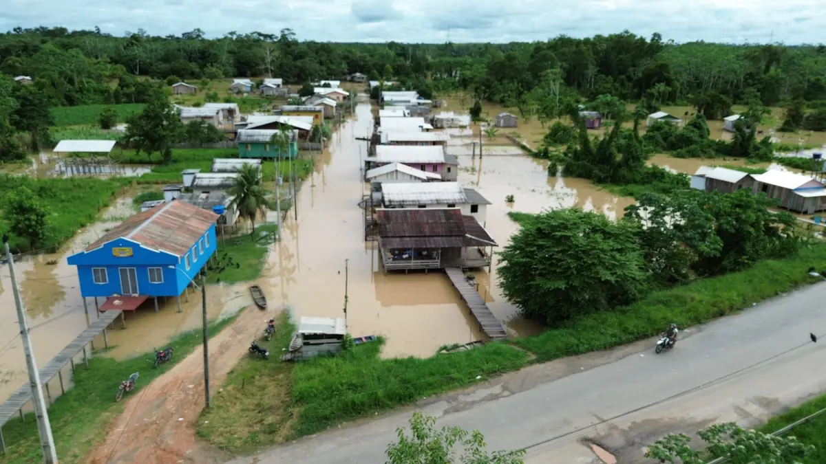 Rio Tarauacá estabiliza em 9,30 metros e sai da cota de transbordamento