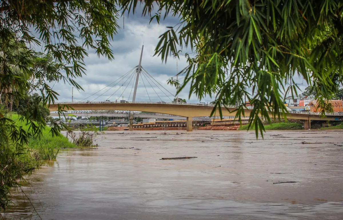 Defesa Civil registra segundo recuo no nível do Rio Acre nesta segunda