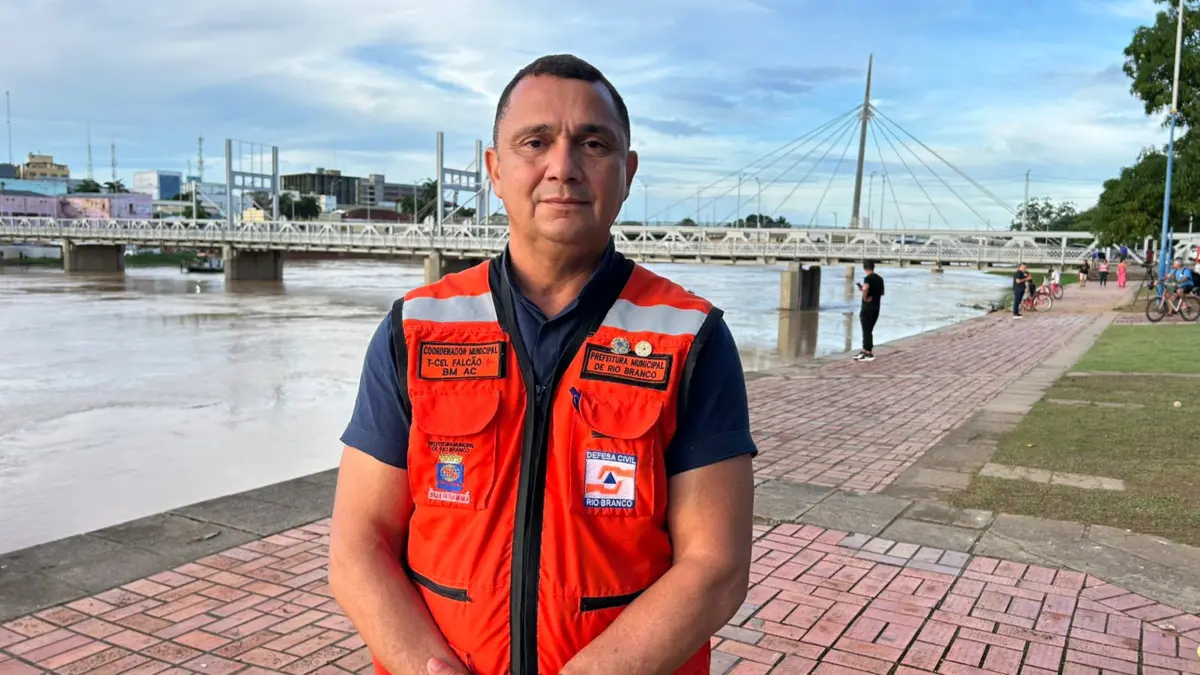 Rio Acre na capital pode atingir cota de alerta na sexta-feira