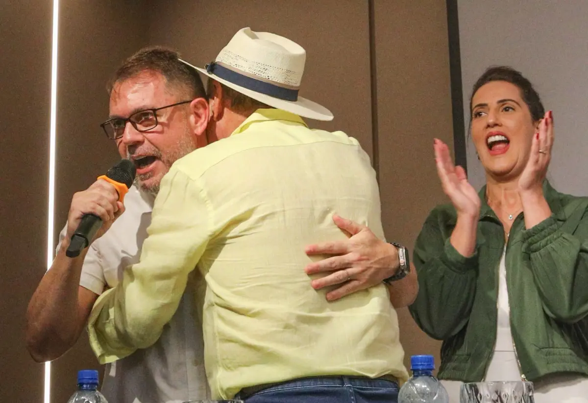 “Conte comigo”, diz Alysson Bestene em anúncio de pré-candidatura de Bocalom ao governo