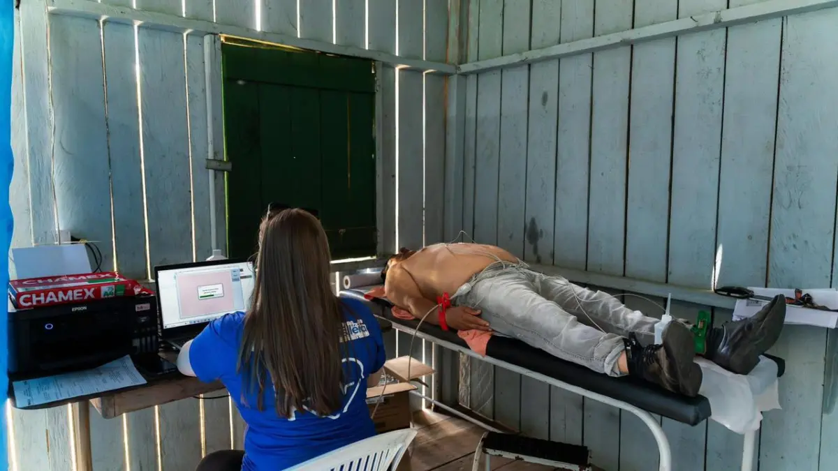 Brasileia lidera realização de eletrocardiogramas no Acre e se destaca em cuidado preventivo