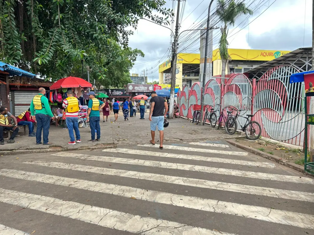 Centro de Rio Branco registra pouca circulação e queda nas vendas nesta sexta
