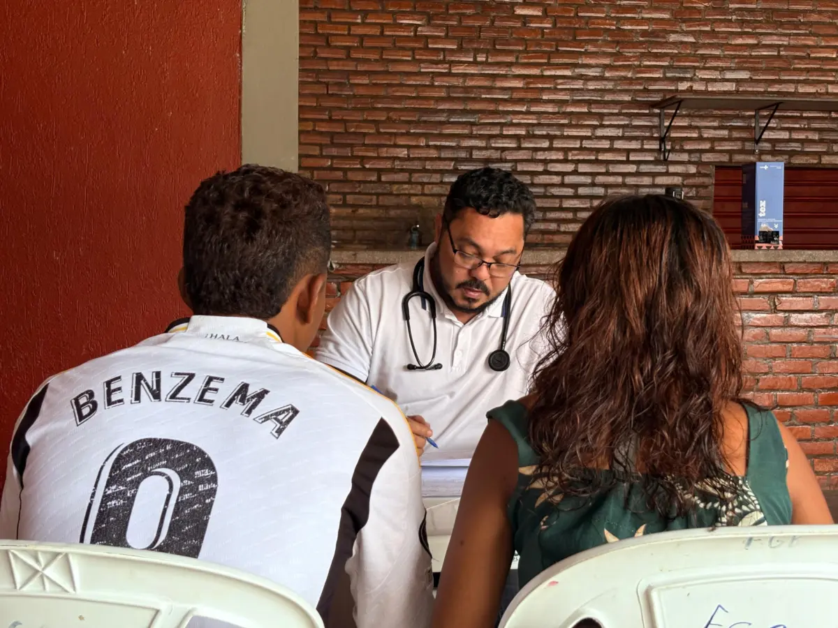 Saúde Municipal leva atendimento a famílias no Parque de Exposições