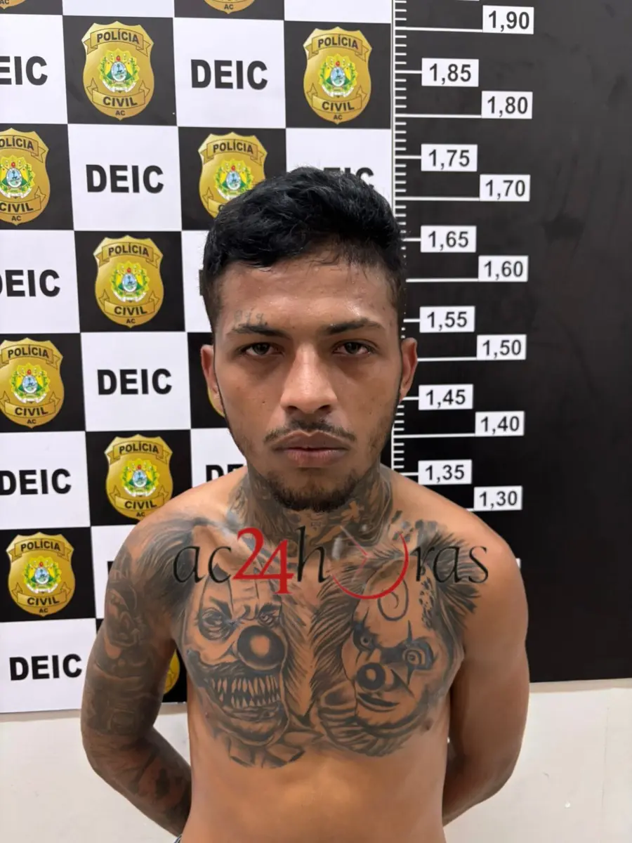 Foragido do FOC é recapturado pela DHPP após fuga por área de mata