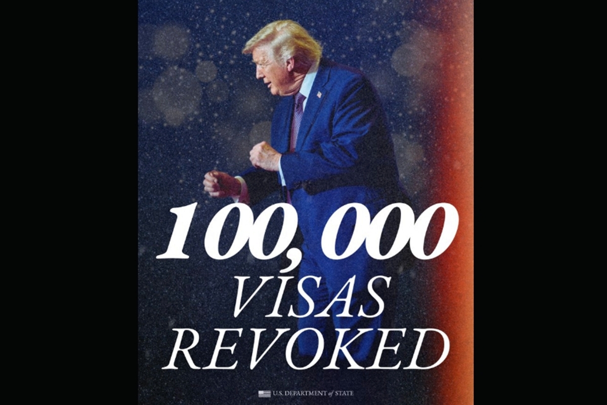 Departamento de Estado dos EUA comemora revogação de 100 mil vistos