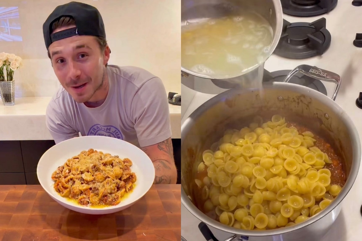 Brooklyn Beckham ensina receita e vira piada ao esquecer ingrediente