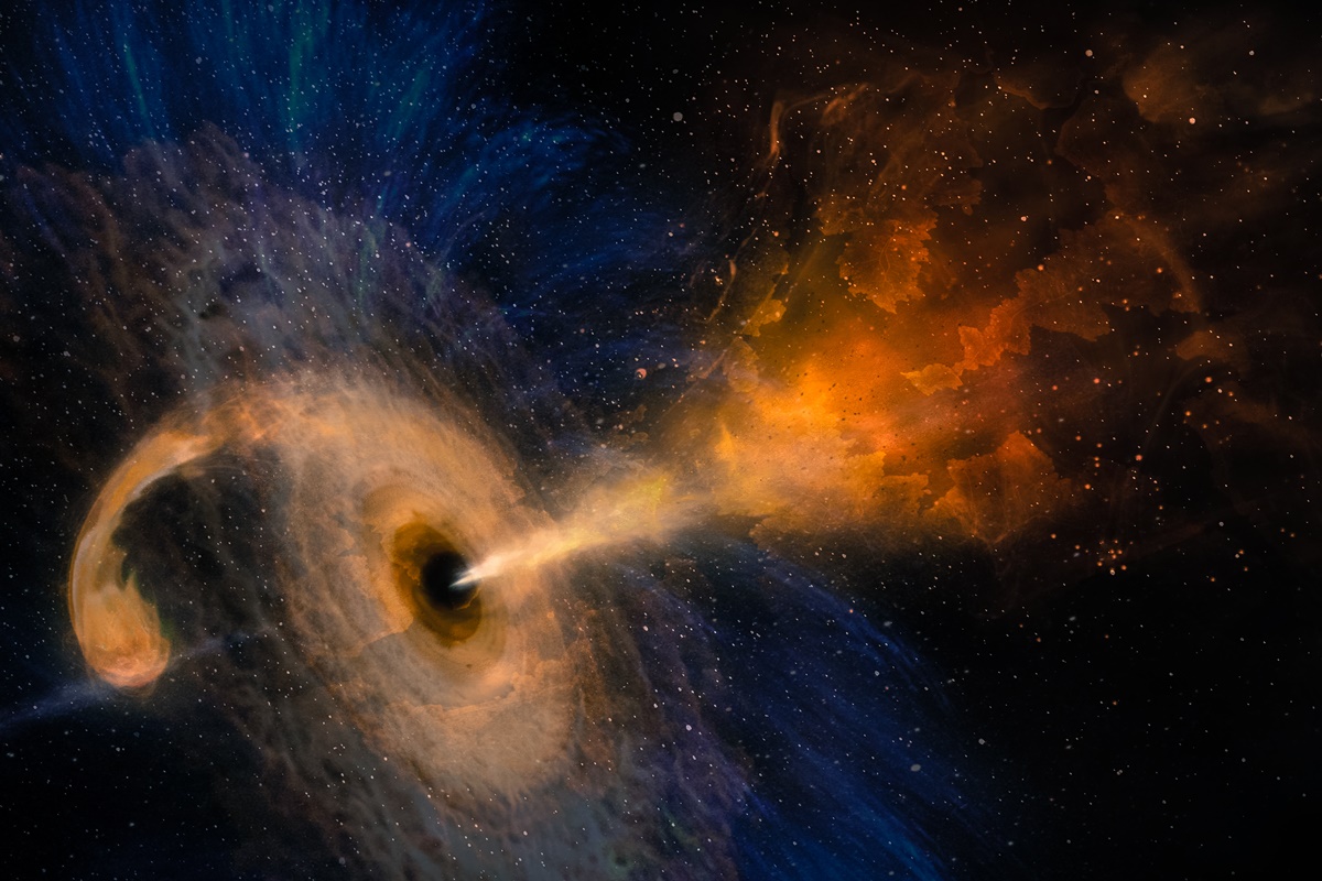 James Webb faz a imagem mais nítida da borda de um buraco negro. Veja