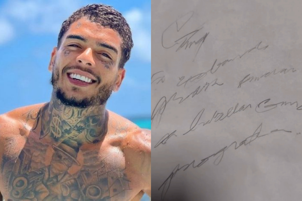 Mãe de MC Kevin desabafa ao compartilhar carta psicografada do filho