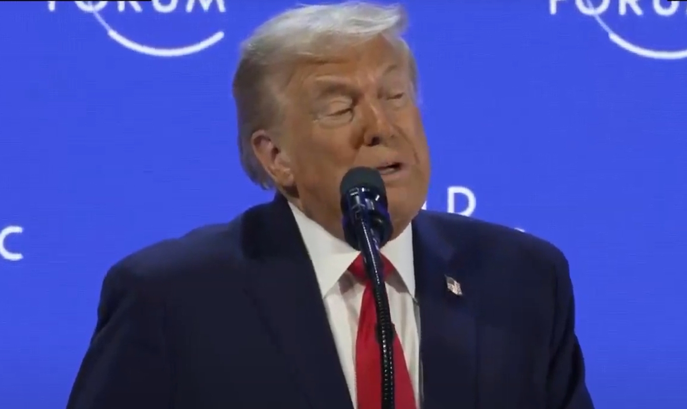 Em Davos, Trump cita "Domo de Ouro" para justificar interesse na Groenlândia