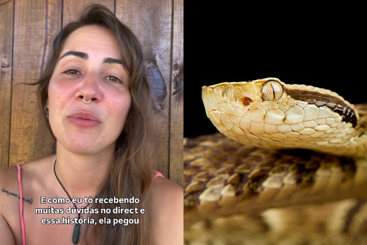 Mochileira é picada por cobra em trilha e alerta sobre cuidados