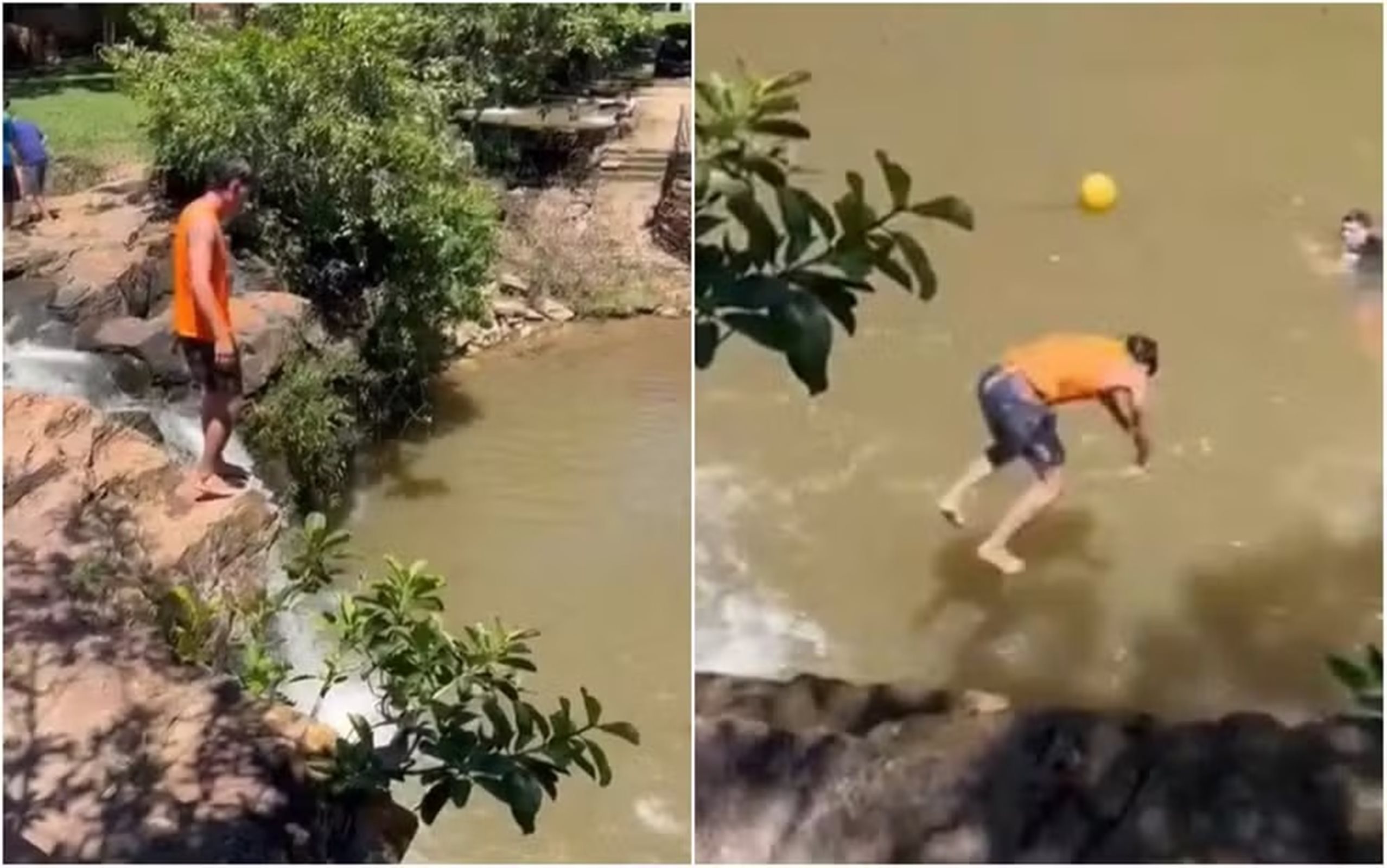 Jovem da Colômbia morre após saltar de cachoeira em Goiás. Veja o vídeo