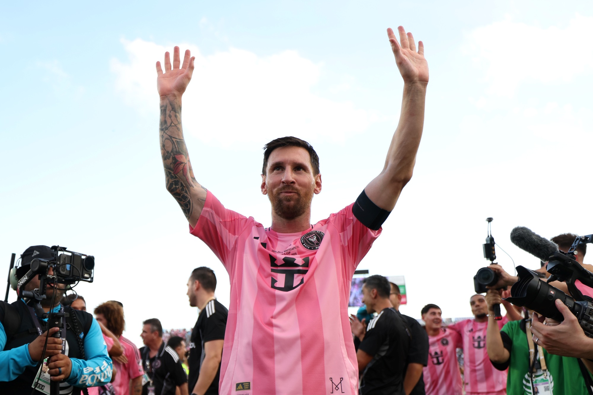 Veja as cinco melhores comemorações de Lionel Messi no Inter Miami