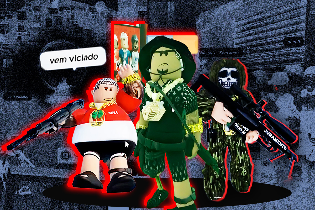 Tropa do Urso: polícia do Rio investiga baile funk do CV no Roblox. Veja vídeo