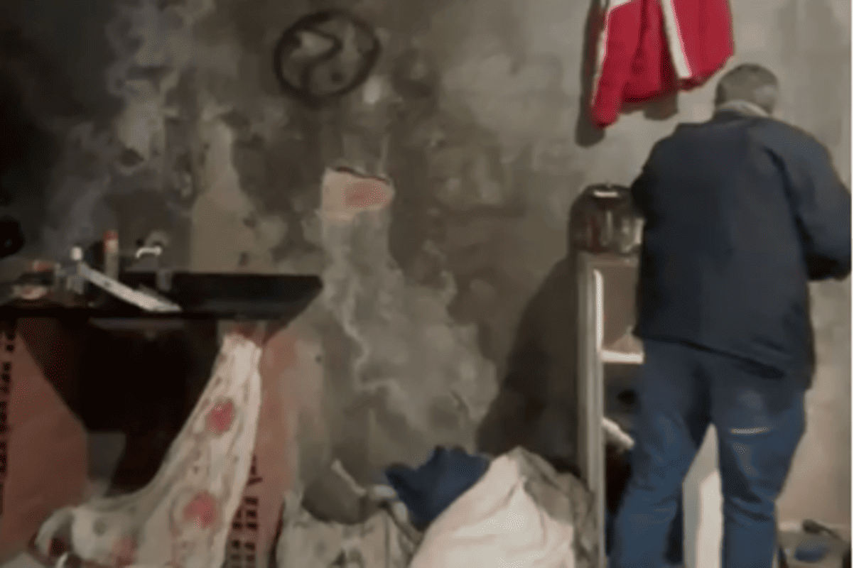 Veja cativeiro em que juiz era mantido por sequestradores. Vídeo