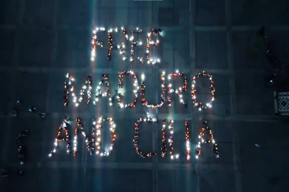 Venezuela: manifestantes pedem liberdade de Maduro e Cilia. Veja vídeo