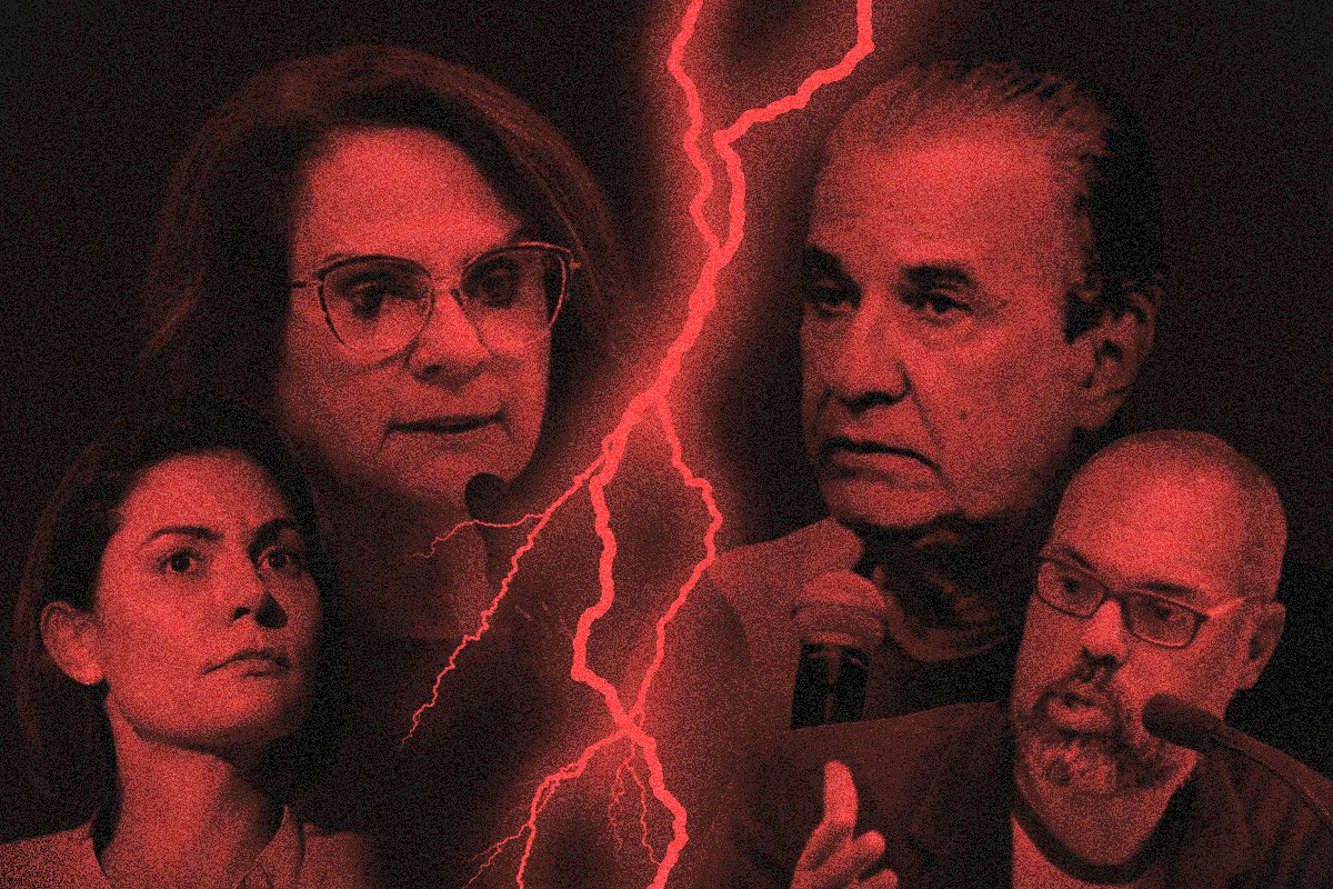 Troca de ofensas escancara racha no bolsonarismo em ano eleitoral