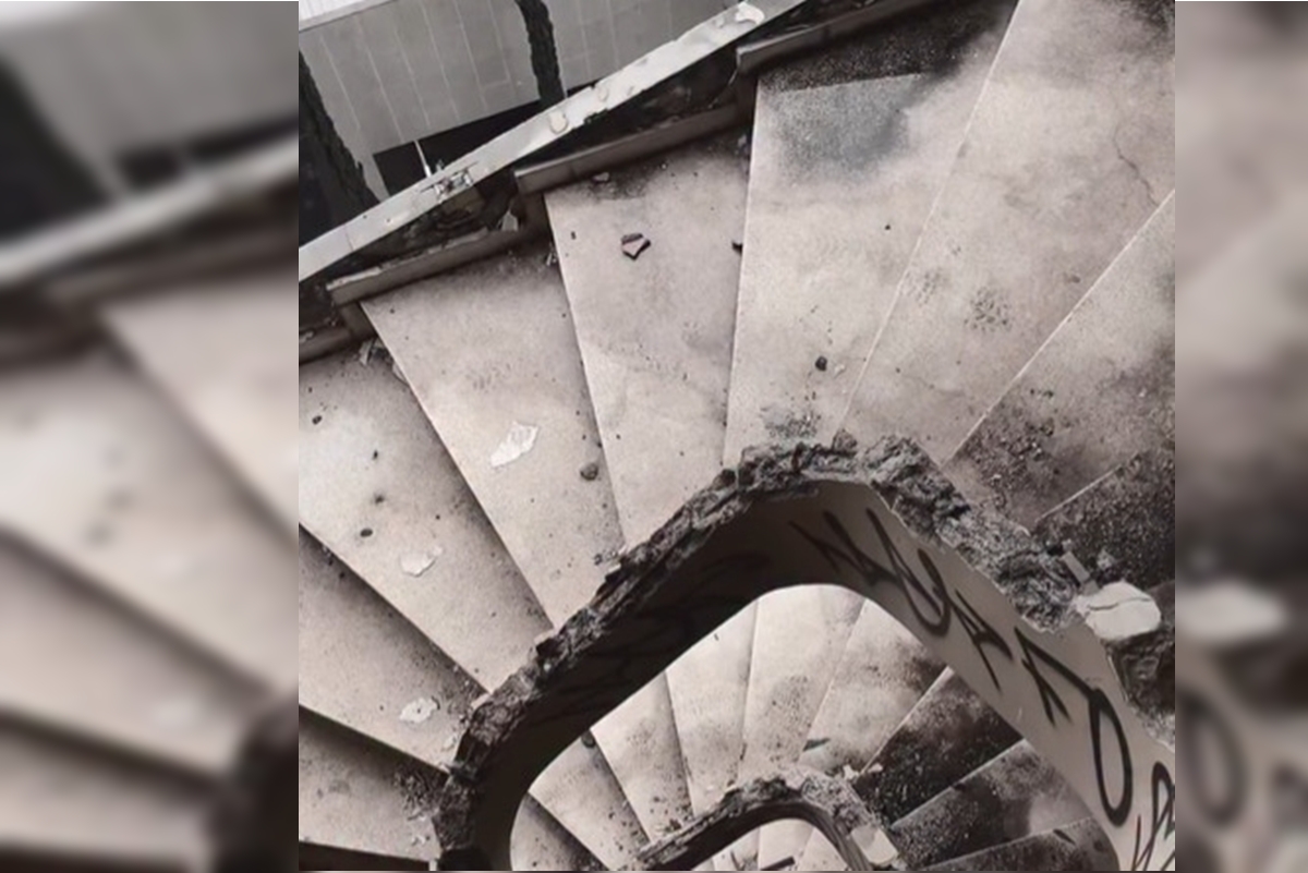 Imagens mostram interior de icônico hotel do DF dias antes da implosão. Veja vídeo