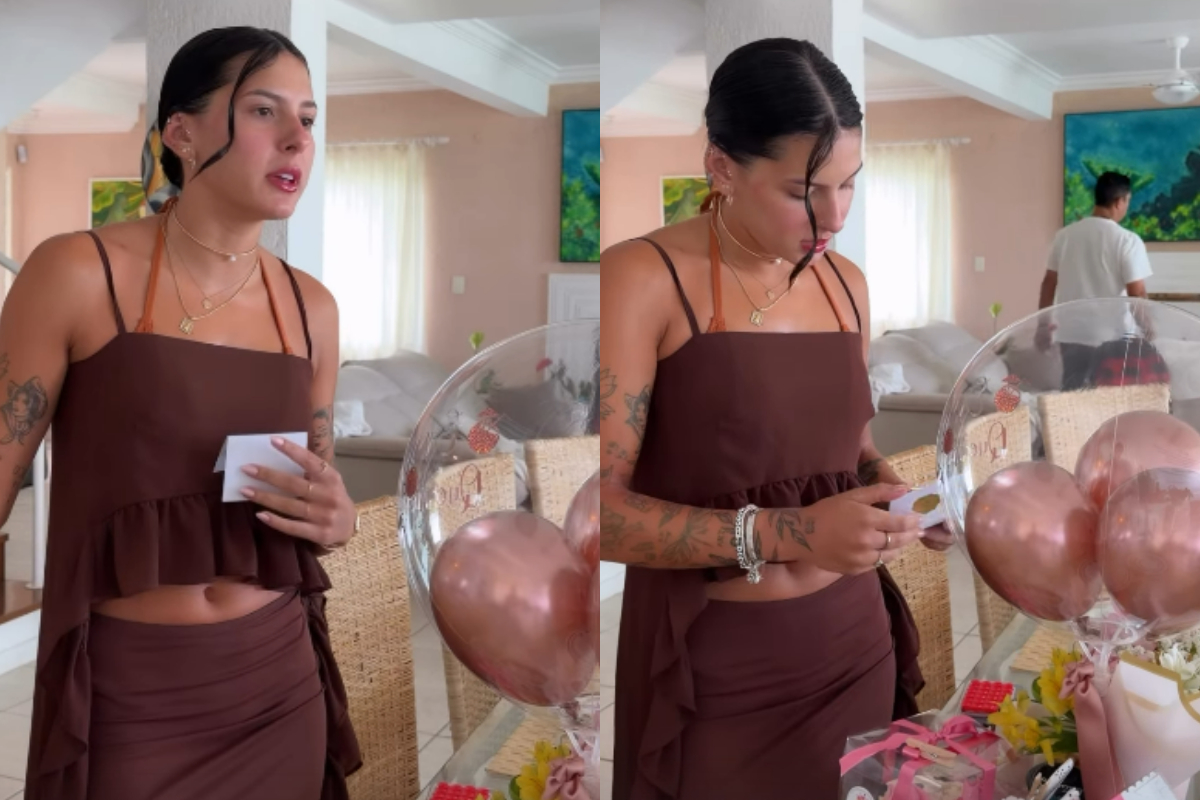 Ana Castela ganha presente romântico de admirador secreto. Veja vídeo