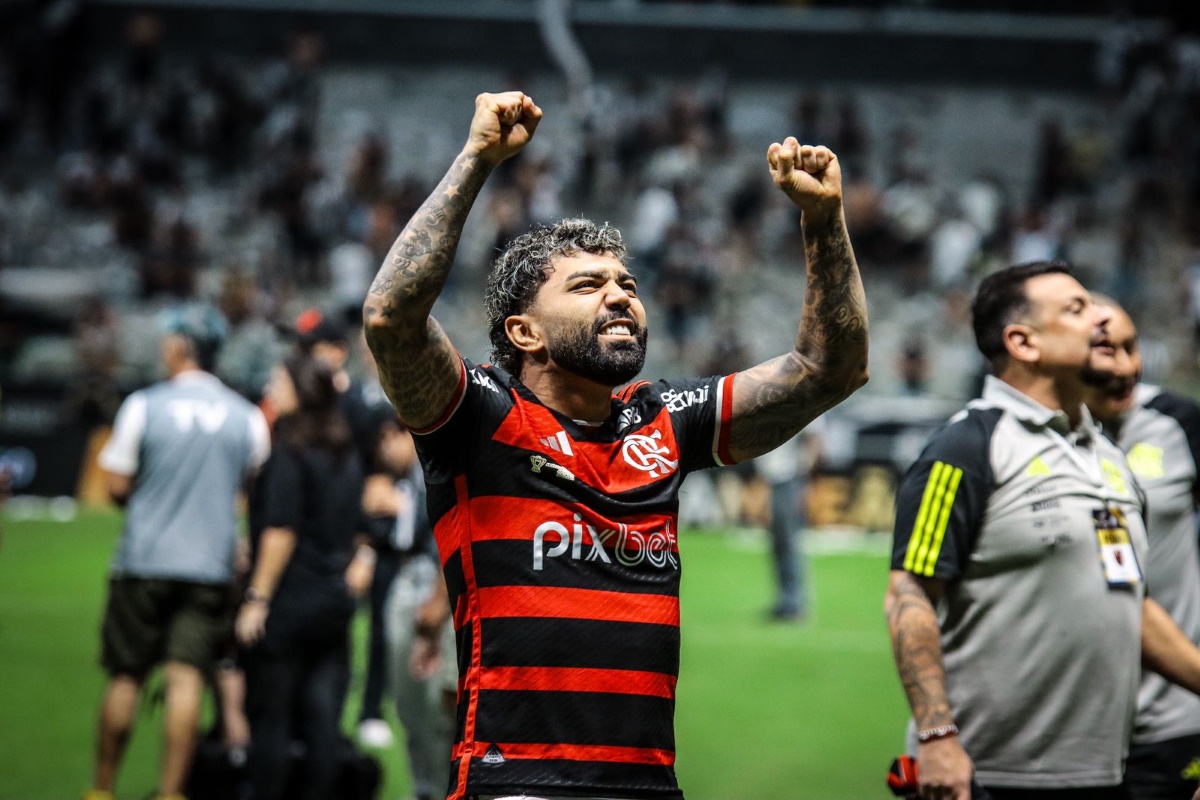 No Santos, Gabigol se declara ao Flamengo: "Totalmente especial"