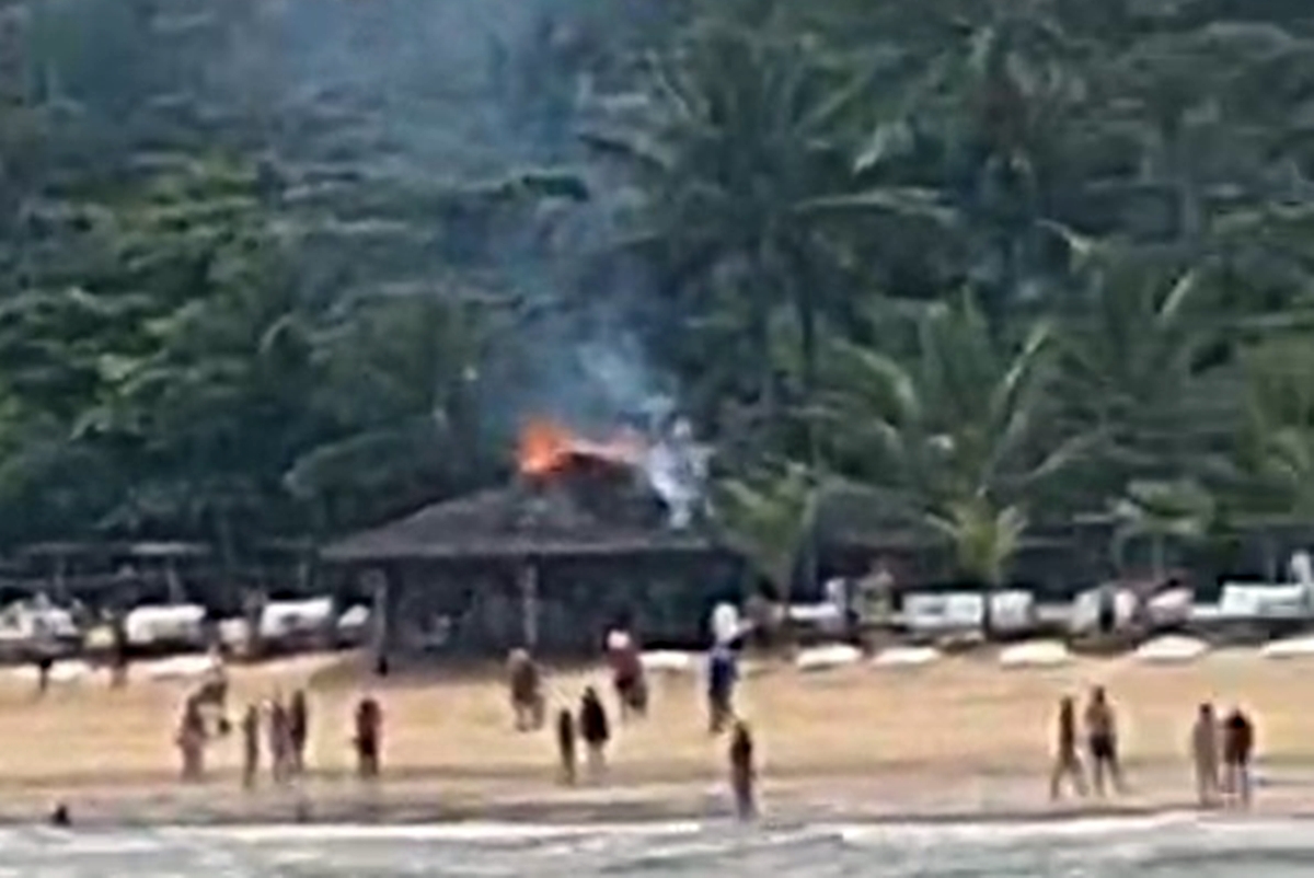 "Fogo está se espalhando": incêndio atinge hotel de luxo em Trancoso. Veja vídeo