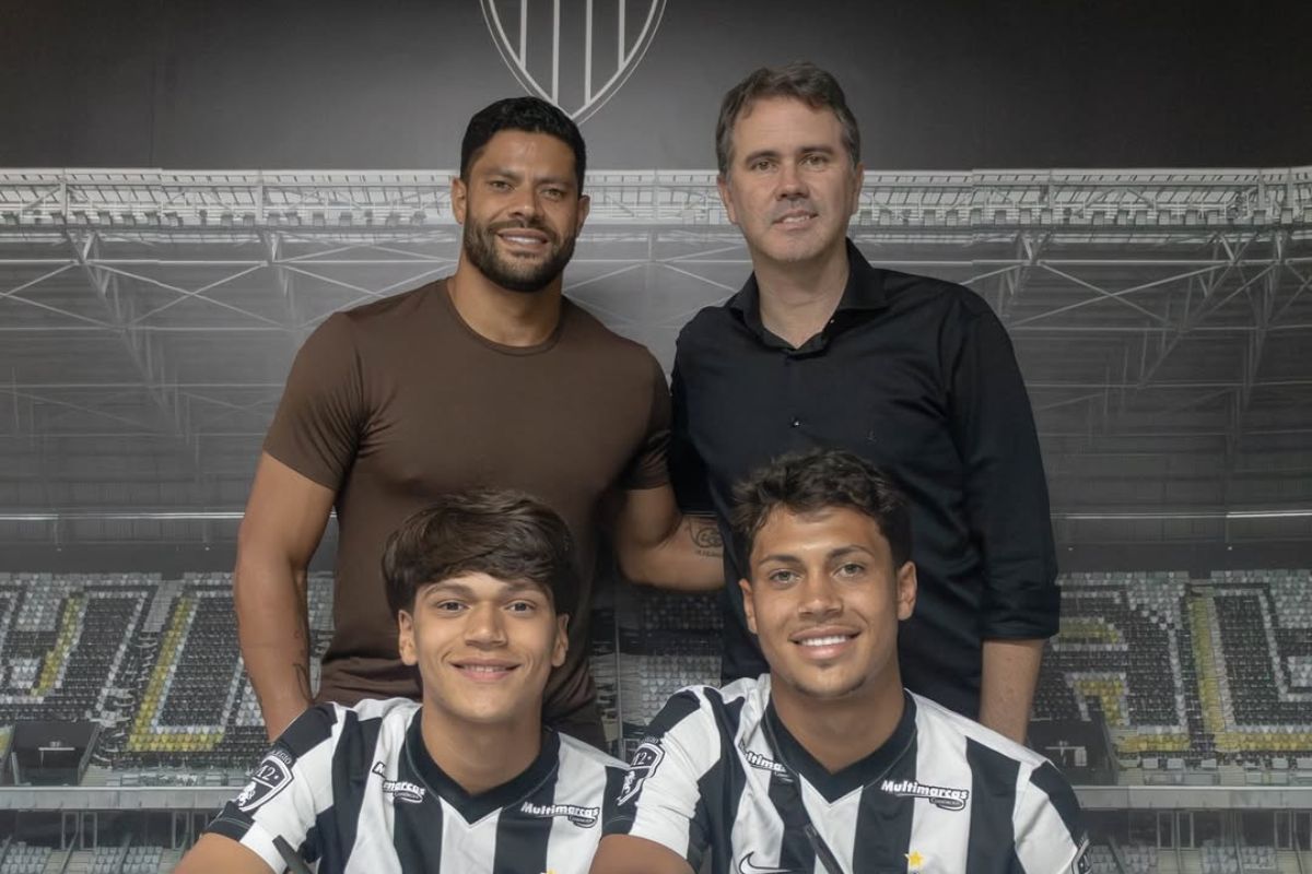 Filhos de Hulk assinam contrato com o Atlético-MG. Confira