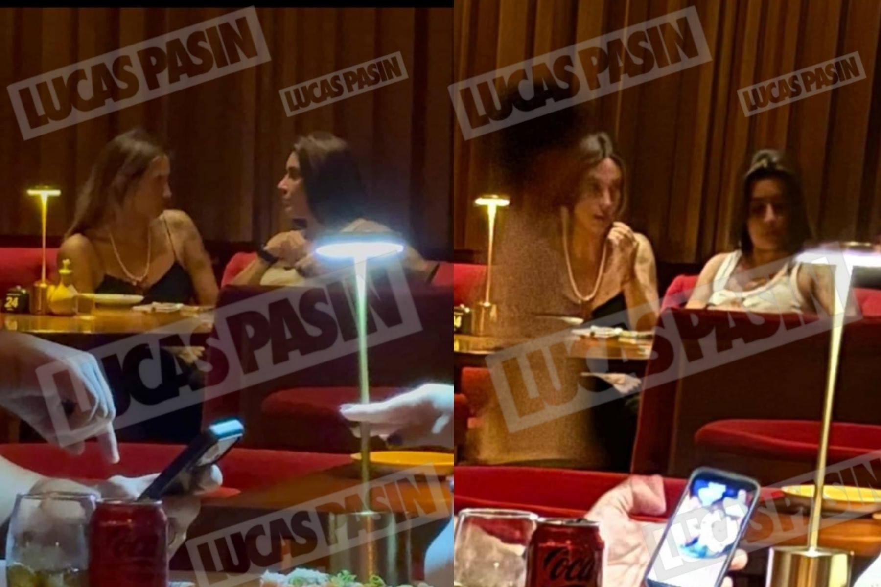 Flagra: Lauana Prado e Tati Dias trocam carinho após término polêmico