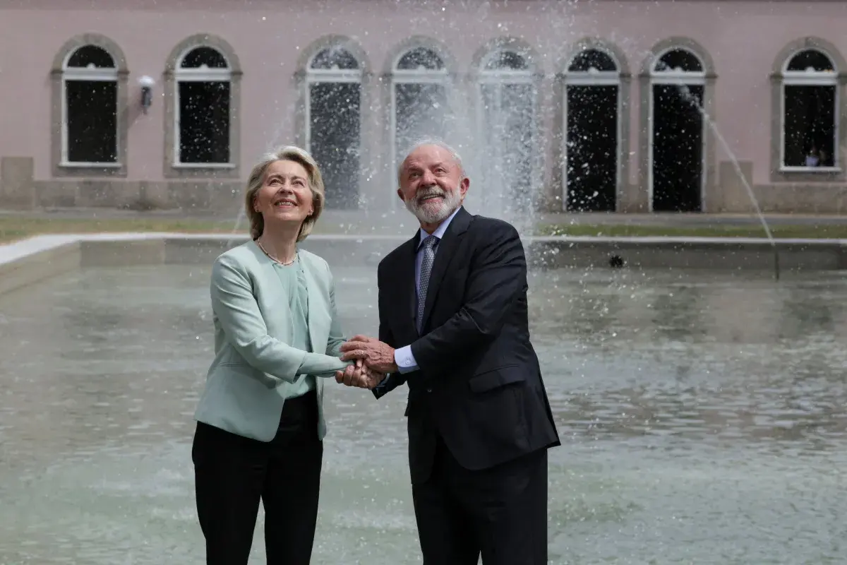 Von der Leyen: Europa e Brasil avançam rumo a acordo sobre terras raras